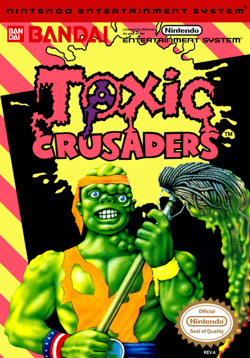 Toxic Crusaders (USA) box art